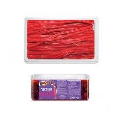Caramelle Rosse Lunghe
