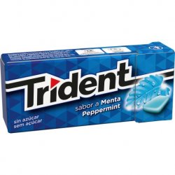 Chicles Trident de Menta Fresh 24 paquetes