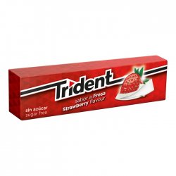 Chicles Trident Stick Fresa 24 paquetes