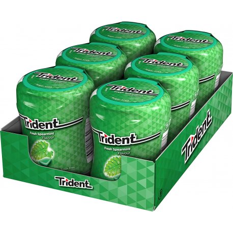 Chewing Gum Trident Barattolo Gusto Menta Piperita Online