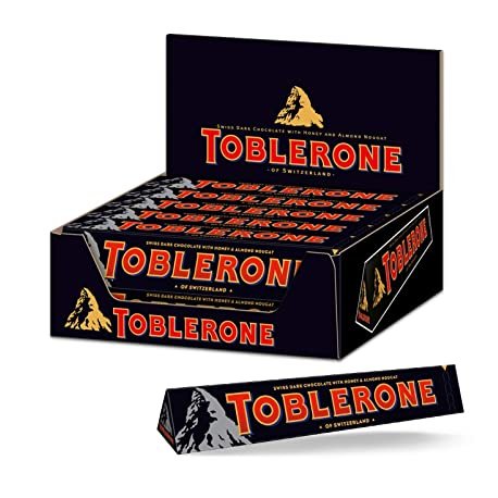 Cioccolato Fondente Toblerone 20 tavolette economiche