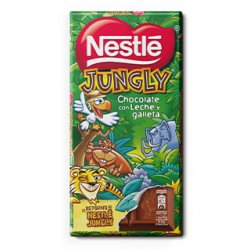 Tavoletta di Cioccolato al Latte con Biscotto Nestlé Jungly