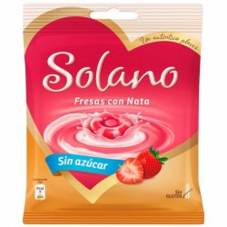 Caramelle Solano Corazón Panna e Fragole