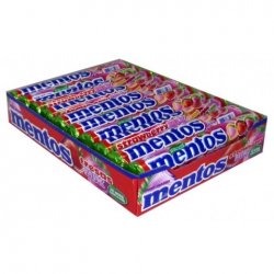 Caramelle Mentos Strawberry Mix 20 Pacchetti