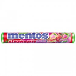 Caramelos Mentos Stawberry Mix 20 paquetes