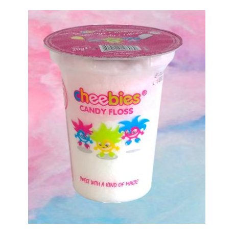 ZUCCHERO FILATO ROSA CHEEBIES 20G