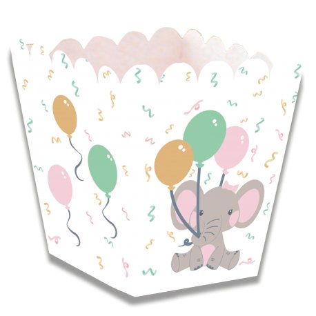 Confezione Piccola Elefante Rosa