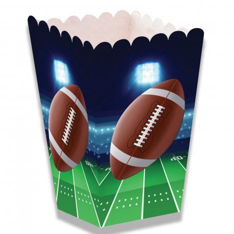 Scatola Rugby per Pop Corn