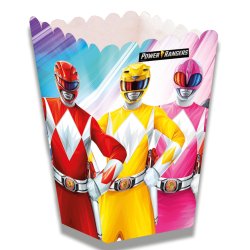 Scatola Power Rangers per Pop Corn