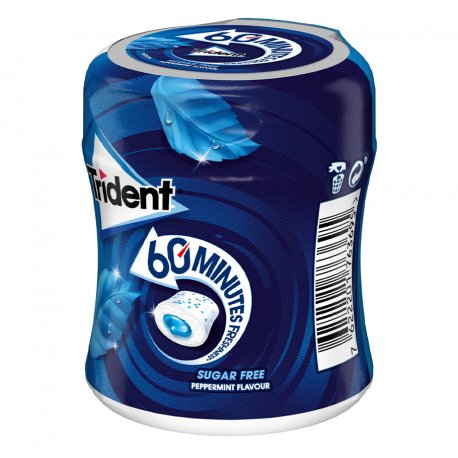 Gomme da Masticare Trident Barattolo Gusto Menta