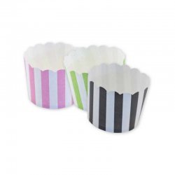 12 Pirottini a Strisce per Cupcake