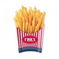 4 Recipienti per Patate Fritte