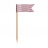 6 Toppers Rosa