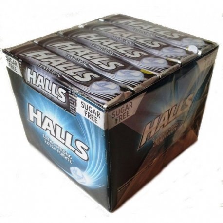 Halls Extra Forte Senza Zucchero