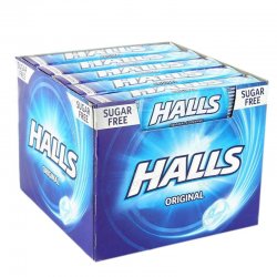 Halls Originali Senza Zucchero