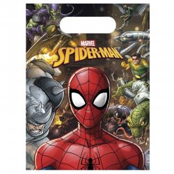 6 Sacchetti di Spiderman