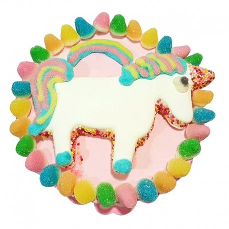 Torta di Caramelle Unicorno 330 grs