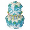 Torta di Caramelle Battesimo Bimbo 600 grs