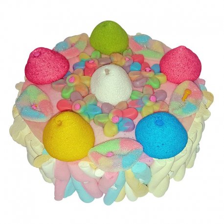 Torta di Caramelle Colorate 250 g