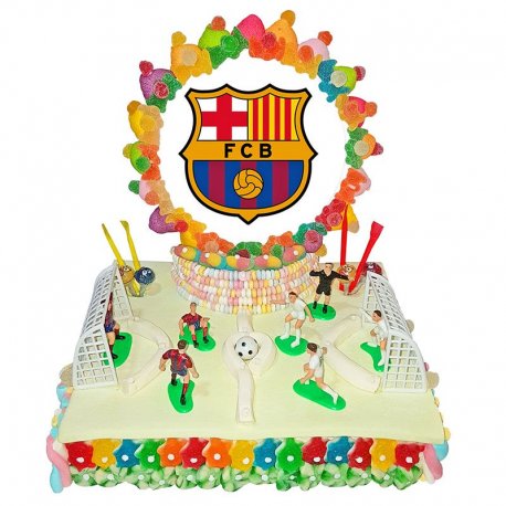 Torta di Caramelle Campo FC Barça 1180 g