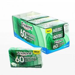 Chicles Trident 60 Minutos Hierbabuena 16 paquetes