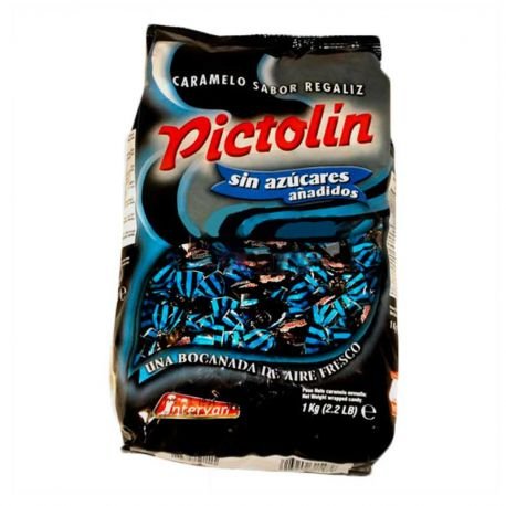 Caramelos de Regaliz Intervan 1 kg